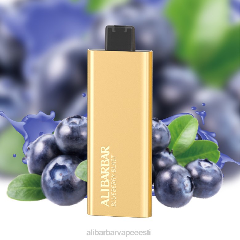 Alibarbar Vape Review - Alibarbar Pandora 7000 ühekordset vape B2TX50 mustika löök