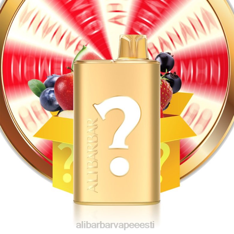 Alibarbar Vape Eesti - Alibarbar Rich 8000 ühekordset vape B2TX1 maitse rulett