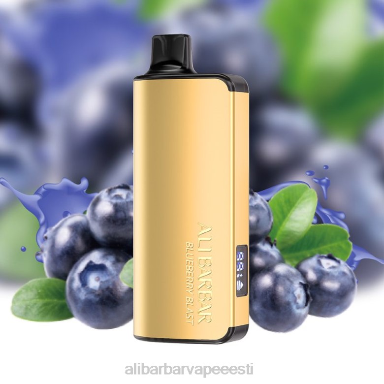 Alibarbar Vape Eesti - Alibarbar Ingot 20 000 ühekordselt kasutatav vape B2TX31 mustika löök