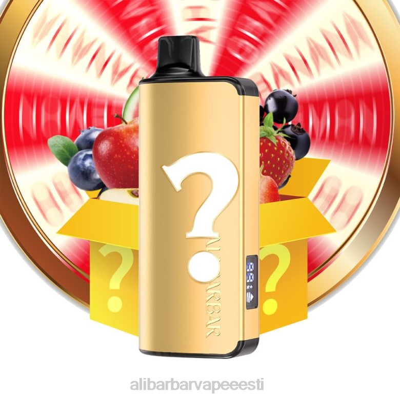 Alibarbar Vape Nicotine Review - Alibarbar Ingot 20 000 ühekordselt kasutatav vape B2TX36 maitse rulett