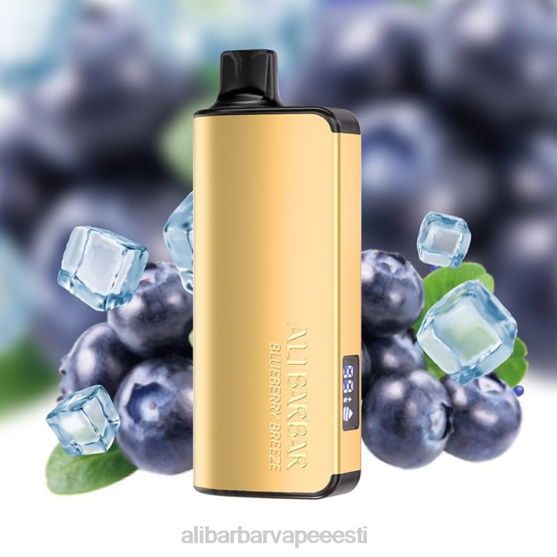 Alibarbar Vape Review - Alibarbar Ingot 20 000 ühekordselt kasutatav vape B2TX32 mustikatuul
