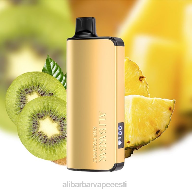 Alibarbar Vape Review - Alibarbar Ingot 20 000 ühekordselt kasutatav vape B2TX38 kiivi ananass