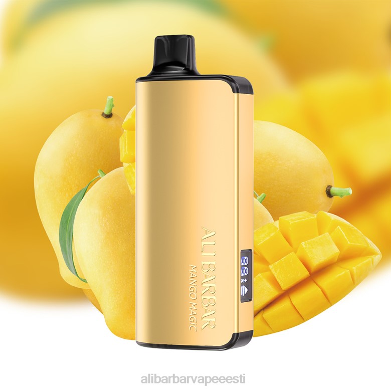 Alibarbar Review - Alibarbar Ingot 9000 ühekordset vape B2TX29 mango maagia