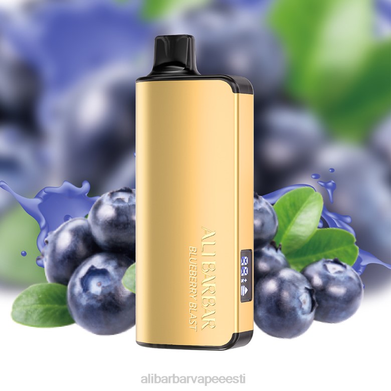 Alibarbar Vape Nicotine - Alibarbar Ingot 9000 ühekordset vape B2TX15 mustika löök