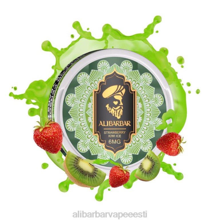 Alibarbar Vape Eesti - Alibarbar nikotiini kotid B2TX91 maasika kiivi jää