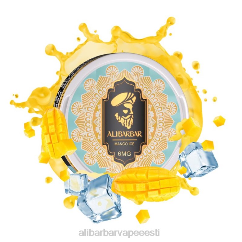 Alibarbar Vape Nicotine - Alibarbar nikotiini kotid B2TX87 mango jää