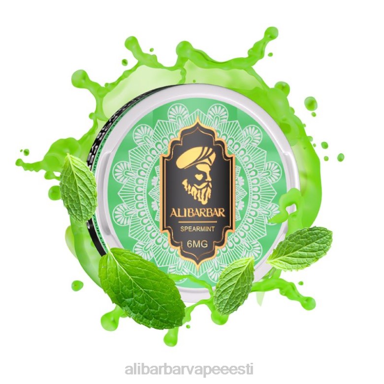 Alibarbar Vape Nicotine Review - Alibarbar nikotiini kotid B2TX90 piparmünt